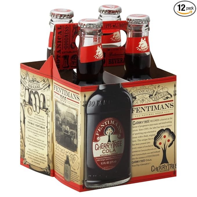 Fentimans Bev 4Pk Cola Chrytree 37.2 FL (Pack of 12)