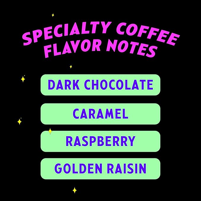 Orbital Cozy Space Decaf Coffee – Medium Roast Whole Bean Swiss Water Process Single Origin Guatemala – Smooth Non-Bitter Low Acid Clean &amp Chemical-Free Decaf for Evening Relaxation 12oz