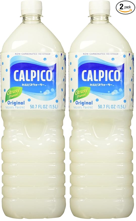 Calpico Soft Drink Original 50.7 fz (Pack of 2)