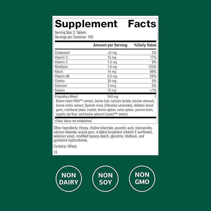 Standard Process Inc. Cardio-Plus - Antioxidant Support - Heart Health Circulation &amp Blood Flow Supplement with Vitamin B6 Niacin &amp Riboflavin - Energy Metabolism Supplement - 330 Tablets