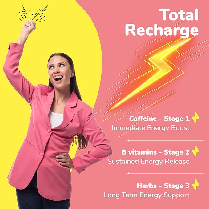 Clean Energy Drink Powder | Natural Caffeine Electrolytes and B Vitamins for Hydration Focus and Vitality | Zero Sugar Long-Lasting Energy Boost | 30 Convenient Packets