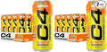 Cellucor C4 Performance Energy Drink | Zero Sugar Carbonated Preworkout Energy 200mg Caffeine with Beta Alanine Orange Creamsicle 16 FL Oz (Pack of 24)