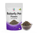 Butterfly Pea Flower Tea 1 LB (1000+ Cups) | Cut and Sifted | Makes Beautiful Blue Or Purple Food Coloring | Blue tea Butterfly Pea Flower | Non-Gmo Ethically Sourced | By Yogi's Gift®
