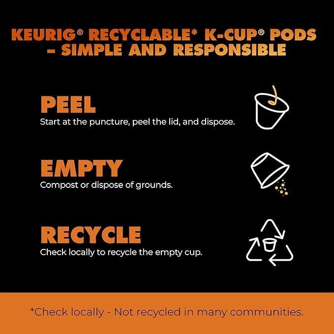 Chock Full o' Nuts Upper West Side Keurig K-Cup Pods for Keurig Brewers – Premium Arabica Dark Roast – Single Serve – 1 Pack of 12 K-Cup Pods