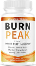 Burn Peak Capsules - Official BurnPeak Weight Pills Advanced Premium Support All Natural Burn Peak Pink Salt Trick Supplement for Overall Health &amp Wellness Reviews 60 Capsules for 1 Month