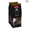 Miele Black Edition Espresso Hand-Selected &amp Hand-Roasted Whole Coffee Beans - USDA Organic Fair Trade Certified - 8.8 oz (250g) 2 Pack