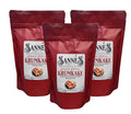 Sannes Coffee Co Norwegian Coffee. 3 Pack of Limited Edition Krumkake Flavor 8 oz each bag
