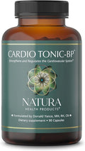 Natura Health Products Cardio Tonic-BP Supplement - Strengthens &amp Regulates The Cardiovascular System* - Featuring L-Citrulline Hawthorn Leaf and Flower Arjuna &amp MegaNatural®-BP (90 Capsule