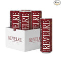 Revelre Functional Social Tonic with Ketones and Adaptogens - Mindful Blend for Focus and Calm - Ketones Magnesium B12 Reishi &amp Cordyceps Mushrooms - Non Alcoholic - Cherry Limeade 12 oz (4 Pa