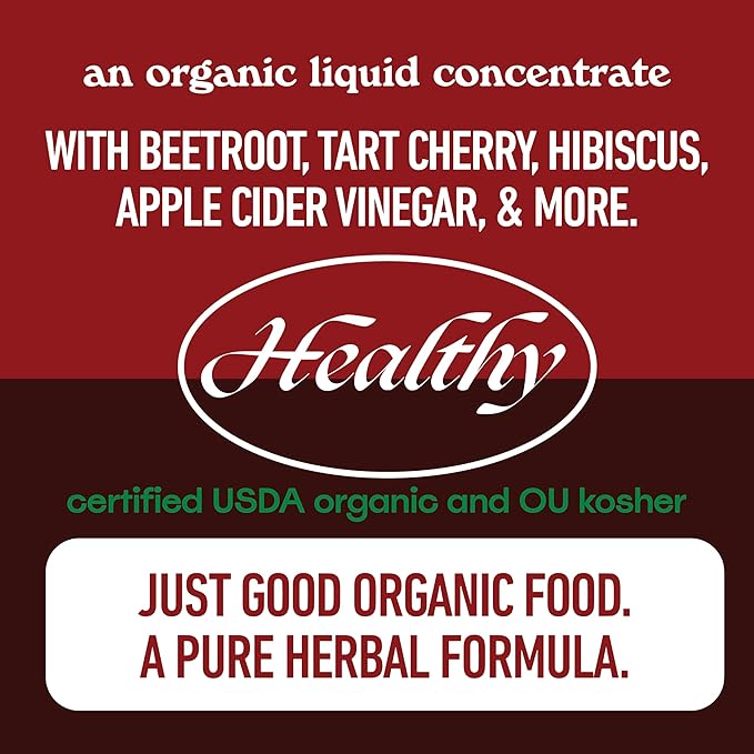Complete Natural Products Uric Acid Complete - 16oz Liquid Supplement to Support Uric Acid Cleanse Kidney Health &amp Circulation with Apple Cider Vinegar Tart Cherry &amp Beet Root.