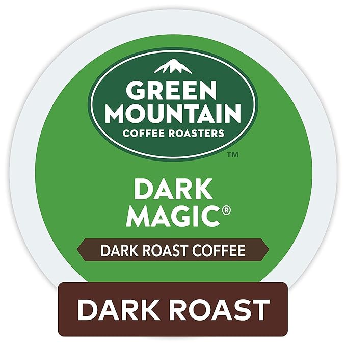 Green Mountain Coffee Roasters Dark Magic Keurig Single-Serve K-Cup Pods Dark Roast Coffee 144 Count
