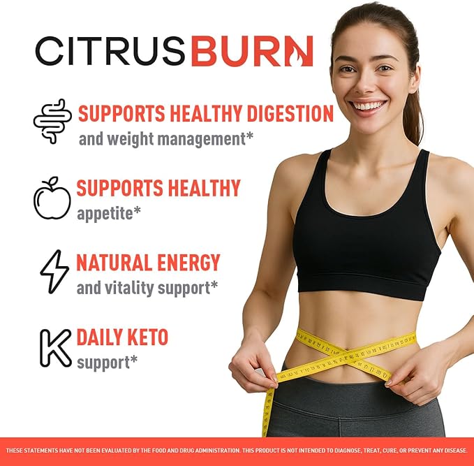 (2 Pack) Citrus Burn Capsules - Official CitrusBurn Pills Supplement Support All Natural Ingredients Advanced Formula Premium Multivitamin for Overall Health &amp Wellness 120 Capsules for 2 Months