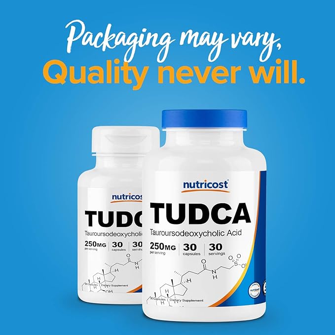 Nutricost Tudca 250mg 30 Capsules (2 Bottles)