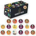 Coffee Pods Variety Pack – 16 Count K-Cups Sampler – Includes Dark Medium Light &amp Flavored Roasts – for Coffee Lovers in Gift Box