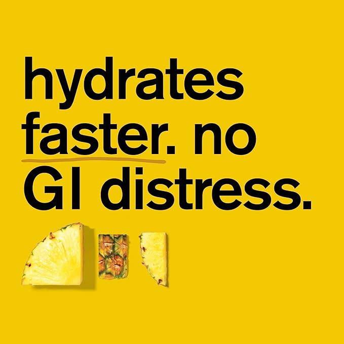 Skratch Labs Hydration Sports Drink Mix – Real‑Fruit Electrolyte Powder for Fast Hydration &amp Endurance | Pineapple | 20 Servings | Vegan Non‑GMO Clean Ingredients