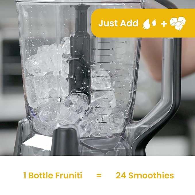 Fruniti Mango Smoothie Mix - Immunity + Antioxidants - No Sugar Added - Vitamin C Zinc &amp Echinacea - Pineapple Apple Banana Mango Purée - Makes 24 Smoothies