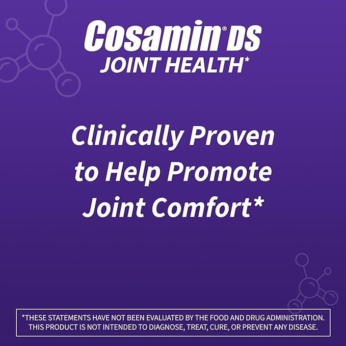 Nutramax Laboratories Cosamin® DS Joint Health Supplement with Glucosamine &amp Chondroitin for Adult Men &amp Women Joint Supplement 108 Capsules