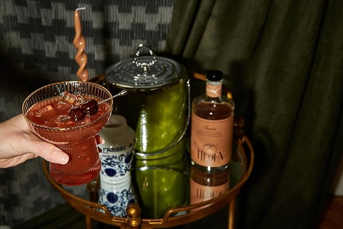 Tilden Cocktails Tandem Non-Alcoholic Cocktail Vegan and No Sugar Added Tart Cherry Bitter Orange American Oak 750ml