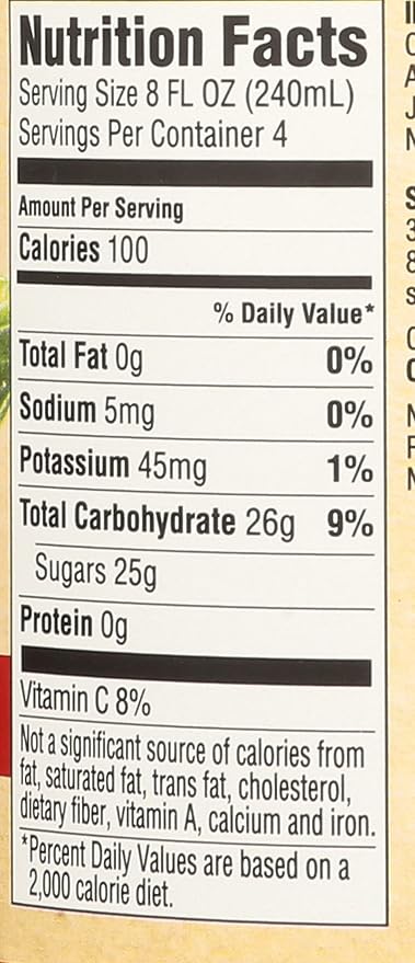 Smucker's Santa Cruz Cherry Lemonade Organic 32 oz