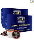 Dancing Moon Coffee Pods - 100% Jamaica Blue Mountain Medium Roast - K-Cup Compatible Keurig Coffee Pods - Small-Batch Crafted Supports Military Charity - 24 Cups