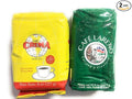 Puerto Rico Coffee Lovers - Value Pack 2 (Cafe Lareño &amp Cafe Crema) 8 oz Ground Coffee Bag (1 bag of each coffee)