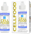 Cellfood Oxygen Boost 1 fl oz - Liquid Oxygen Supplement for Lymphatic Drainage Altitude Sickness Jet Lag Fatigue Headaches Hangovers &amp Energy - Gluten Free Cert. Kosher - Makes Over 22 Qua