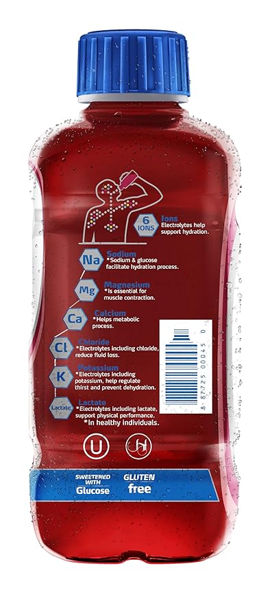 Electrolit Electrolyte Beverage Fruit Punch 21 Fl Oz bottle (Pack of 12)