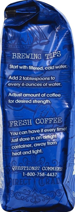 Java Trading Company Organic Ground Coffee French Roast 10 Oz