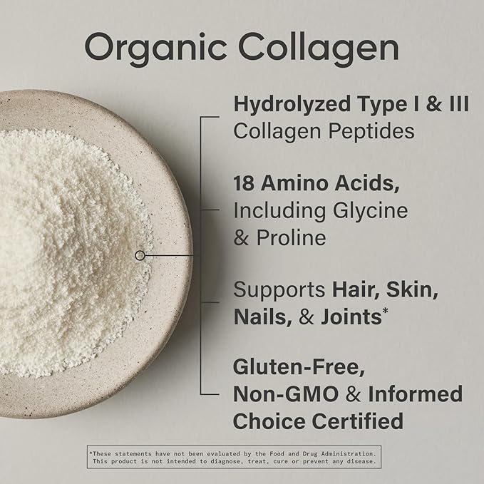 Sports Research Unflavored Organic Collagen Peptides Unflavored Creatine Monohydrate and Hydrate Electrolytes Powder Packets (16x Variety Pack)