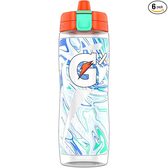 Gatorade GxMarble White30 Oz(Pack of 6)
