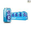 Poppi Sparkling Prebiotic Soda Beverage with Apple Cider Vinegar Seltzer Water and Fruit Juice Wild Berry Flavor 12 oz Pack of 12 Packaging May Vary.