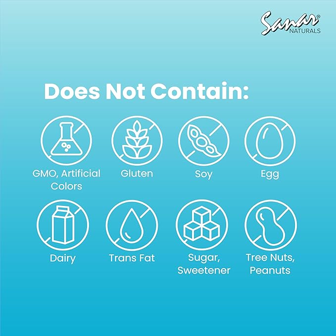 Sanar Naturals Multi Collagen Pills Type I II III V X | Extra Strength Hair Nail Skin Bone &amp Joint Support | Hydrolyzed Collagen Supplement for Women and Men | Non-GMO 150 Capsules