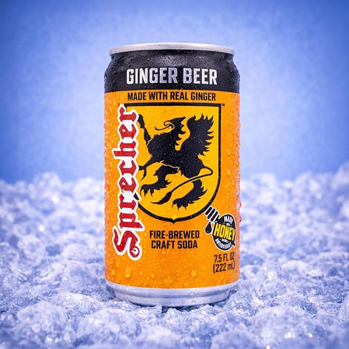 Sprecher Ginger Beer 7.5 fl oz Mini Cans (10 Pack)