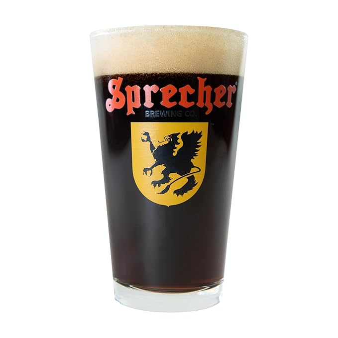 Sprecher Maple Root Beer Soda in 16 oz Glass Bottles (12 Pack) Fire-Brewed Gourmet Craft Soda Handcrafted with Real Maple Flavor and Real Honey