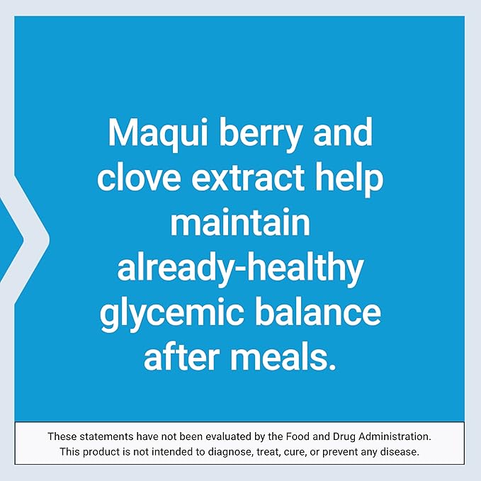 Life Extension Glycemic Guard™ Clove Extract Maqui Berry (Aristotelia chilensis) Helps Maintain Already Healthy glycemic Balance Vegetarian Gluten-Free 1-Daily Non-GMO 30 Capsules