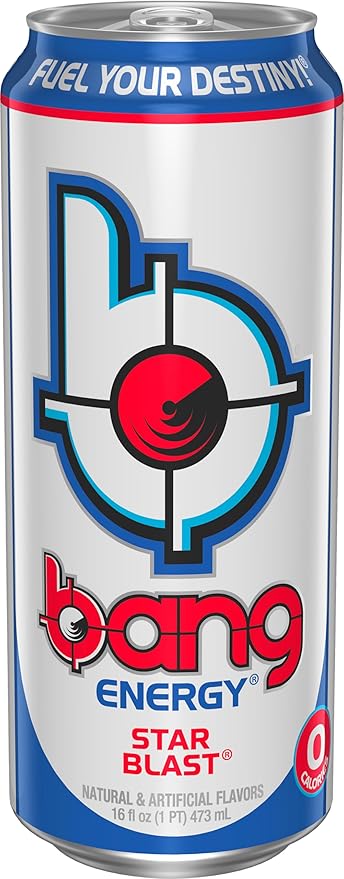 Bang Energy Star Blast Sugar-Free Energy Drink 16 Ounce | Pack of 12