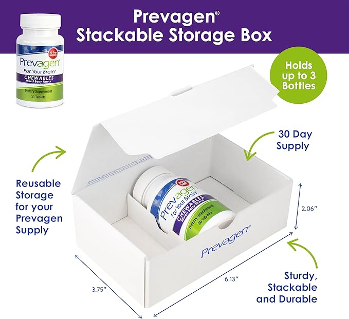 Prevagen Regular Strength Mixed Berry Chewables - 30 Tablets (1 Month Supply) | Formulated for Your Brain | 10mg of Apoaequorin Plus Vitamin D3