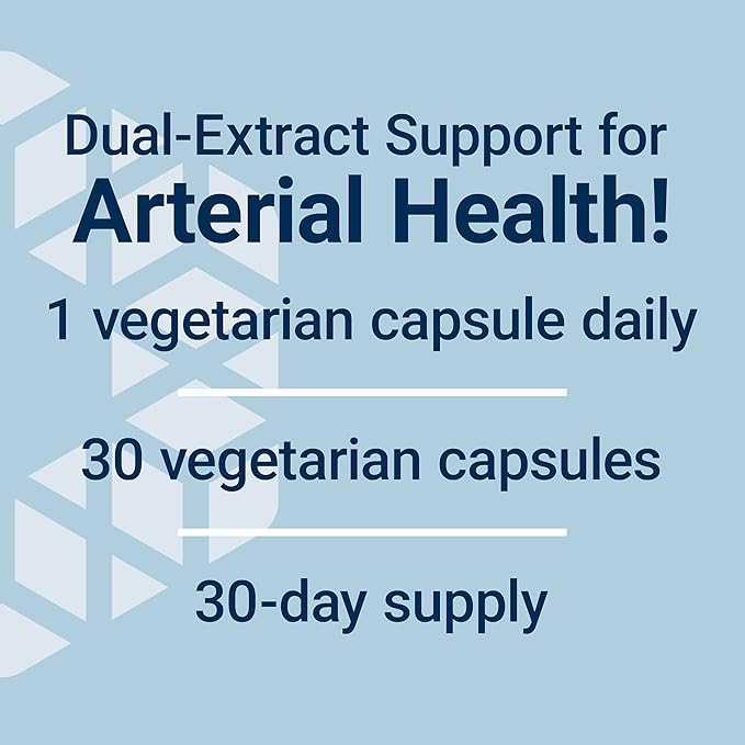 Life Extension Arterial Protect - Blood Pressure Supplement for Heart Health - with gotu kola and Pycnogenol Dried French Maritime Pine bark extracts - Gluten-Free Non-GMO Vegetarian - 30 Capsules