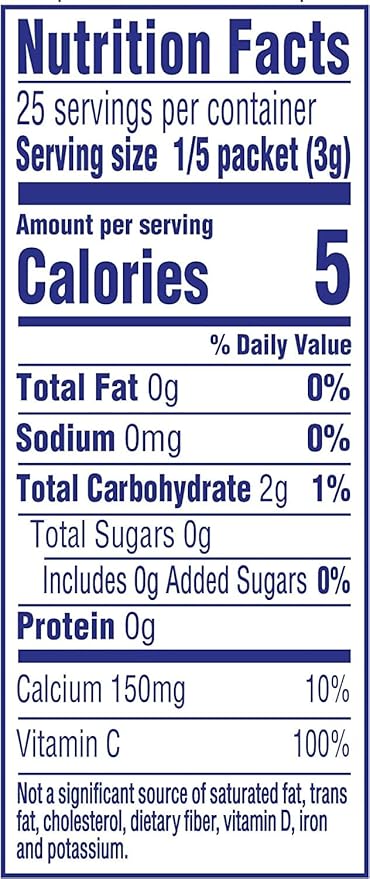 Crystal Light Pitcher Packets Classic Orange 2.5 OZ