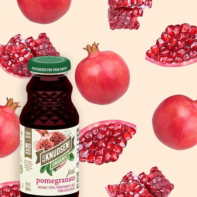 R.W. Knudsen Organic Pomegranate Juice 8 fl oz (12 Pack)