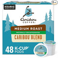 Caribou Coffee Caribou Blend Decaf K-Cup Portion Pack for Keurig K-Cup Brewers 24 Count (Pack of 2)