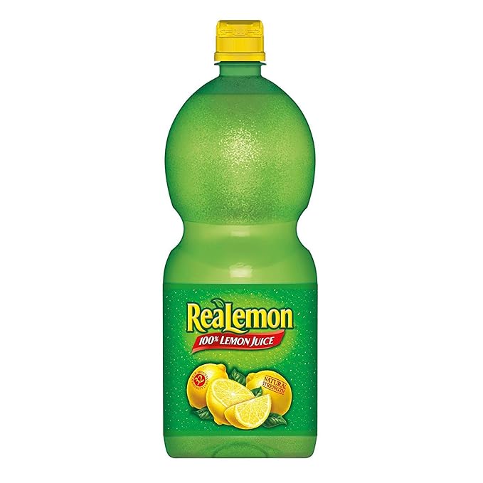 ReaLemon 100% Lemon Juice - 2/48 Ounce Bottles (4 Pack)