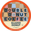 Double Donut Flavored Coffee Pods Medium Roast Glazed Donut Coffee Pods Single-Serve Pods for Keurig K Cup Brewer Machines 80 Count Value Pack