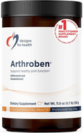 Designs for Health Arthroben Unflavored/Unsweetened - Collagen Peptides Powder + Botanicals to Help Support Healthy Joints - Peptides Drink Mix Non-GMO (30 Servings / 330g)