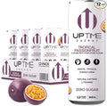 UPTIME - Tropical Passionfruit 12 Pack - Zero Sugar Premium Energy Drink 12oz Cans Natural Caffeine Natural Flavors