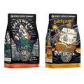 Bones Coffee Company Salted Caramel With Salty Siren Ground Coffee 12 oz Bundle
