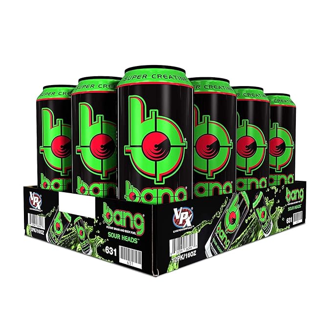 Vpx Bang OmHZCDP Sour Heads 12 Cans