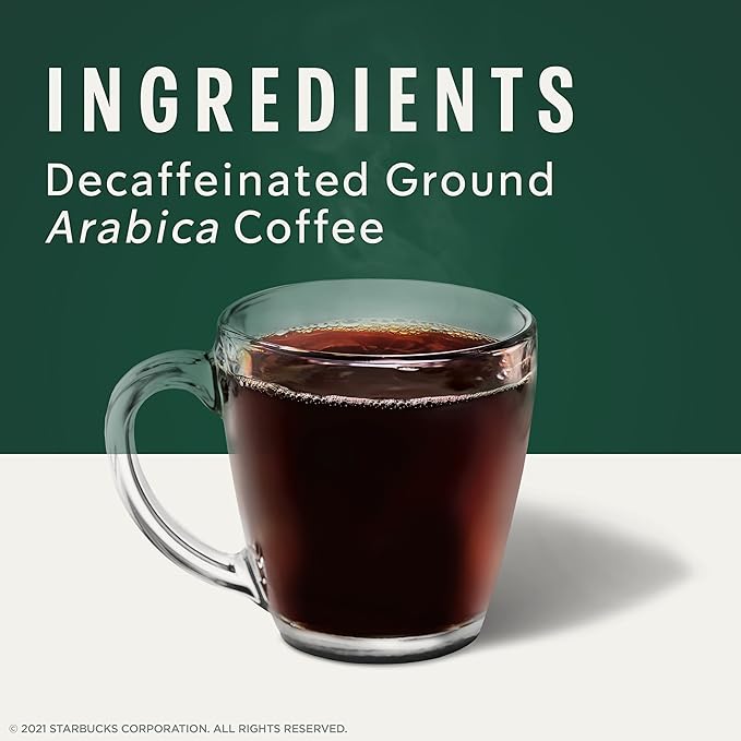 Starbucks K-Cup Coffee Pods Starbucks Blonde Roast Hot or Iced Coffee Decaf Veranda Blend 60 Keurig Pods
