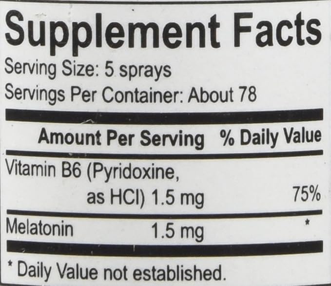 Energetix Melatonin Spray 2 fl oz