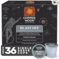 Copper Moon Single Serve Coffee Pods for Keurig K-Cup Brewers Strong Roast Blast Off Blend 36 Count